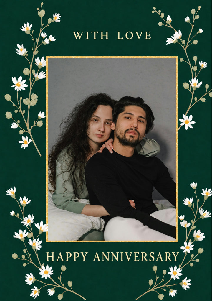 Anniversary Personalised Card