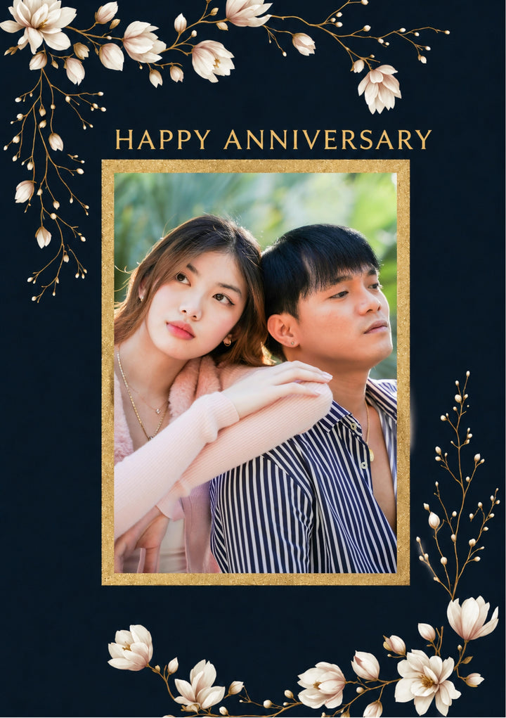 Anniversary Personalised Card
