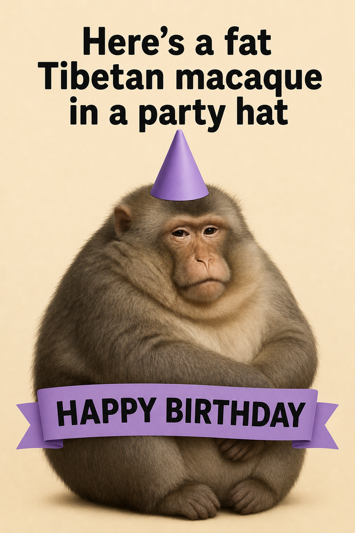 Birthday Personalised Card