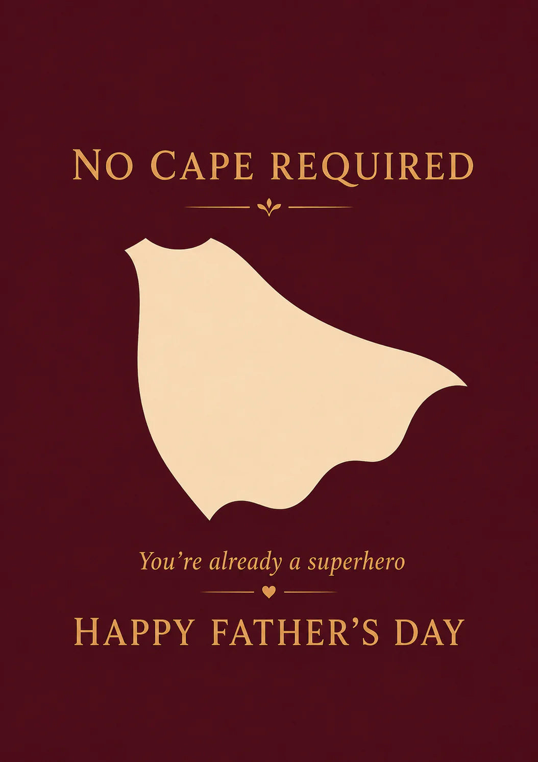Father's Day - Personalised card