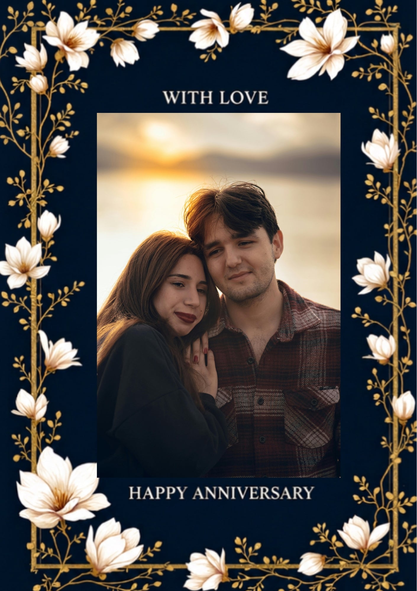 Anniversary Personalised Card