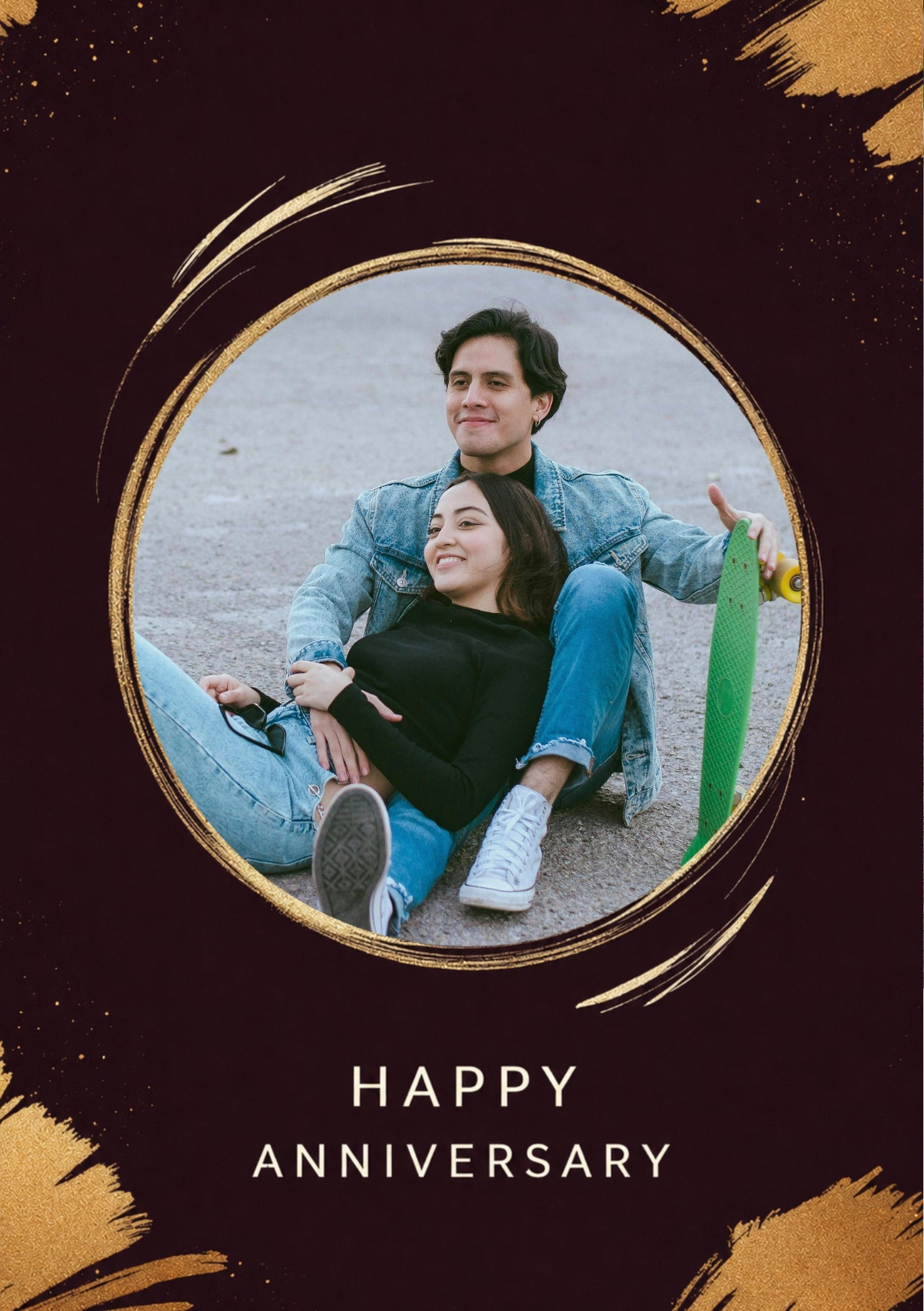 Anniversary Personalised Card