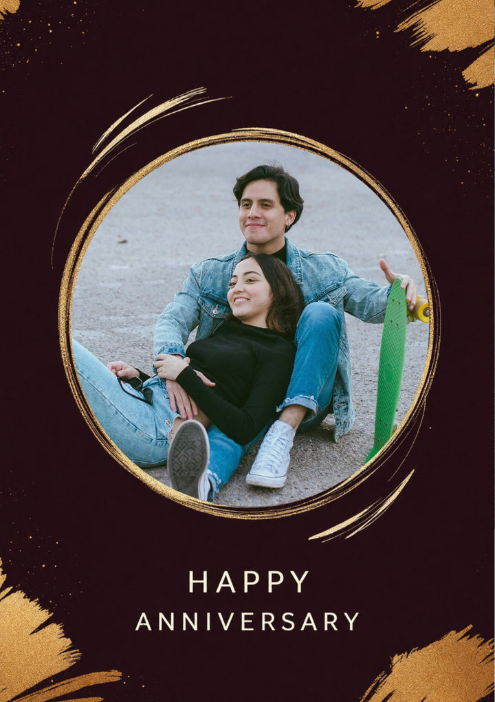 Anniversary Personalised Card
