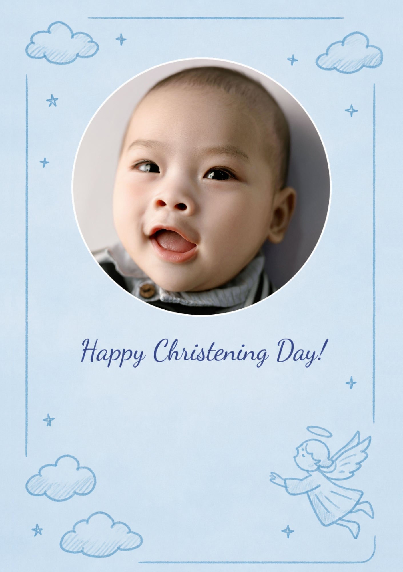 Christening - Personalised Card
