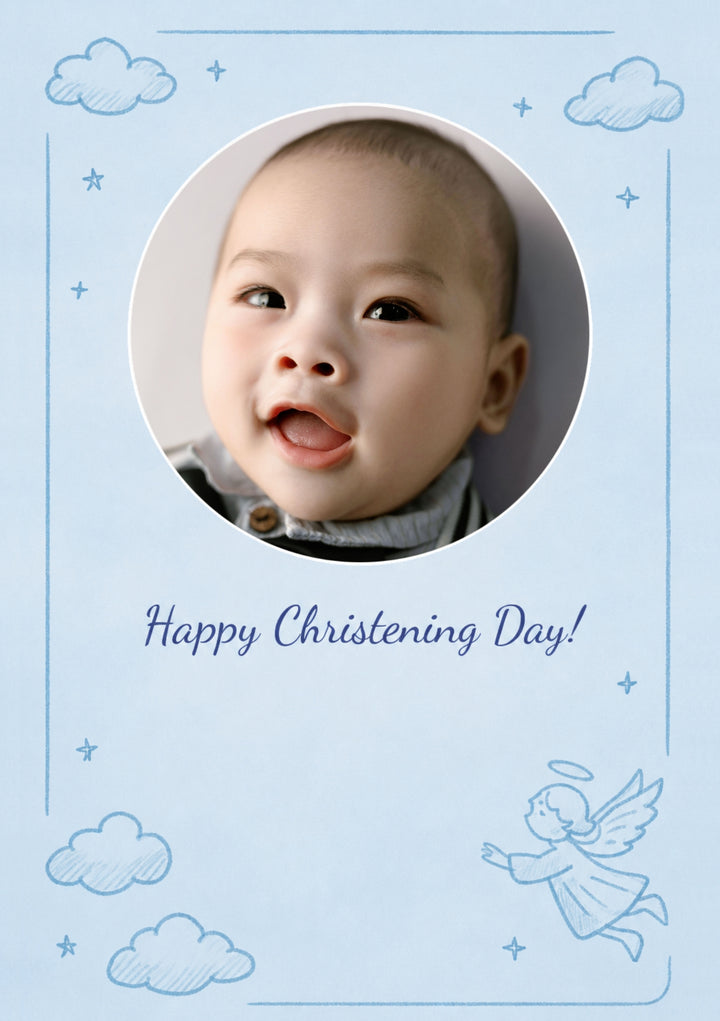Christening - Personalised Card