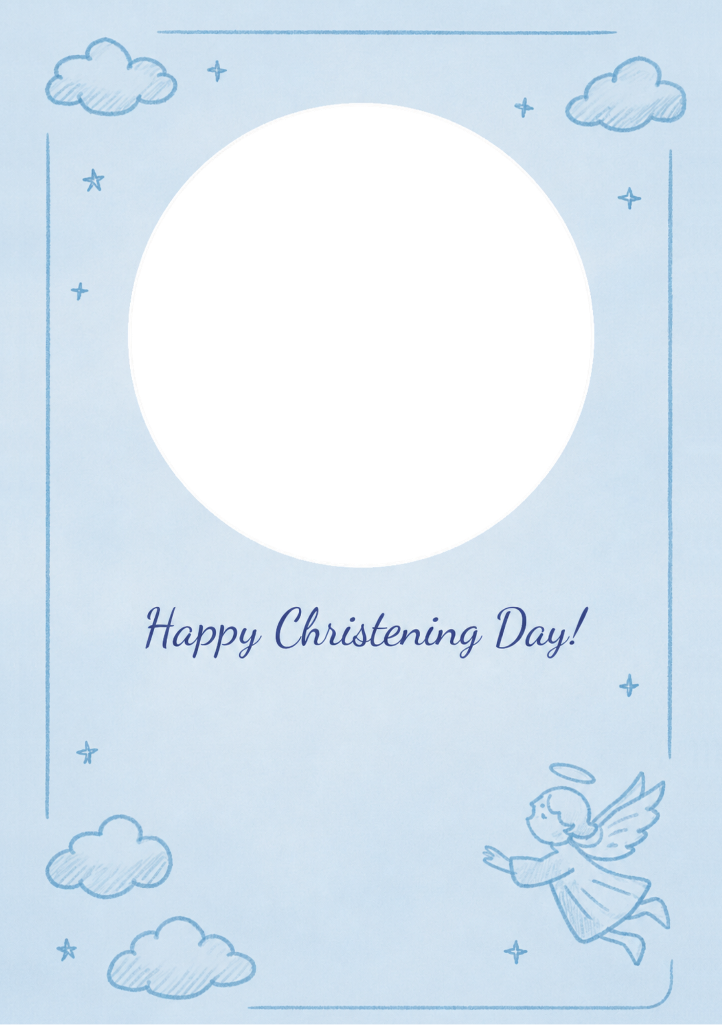 Christening - Personalised Card
