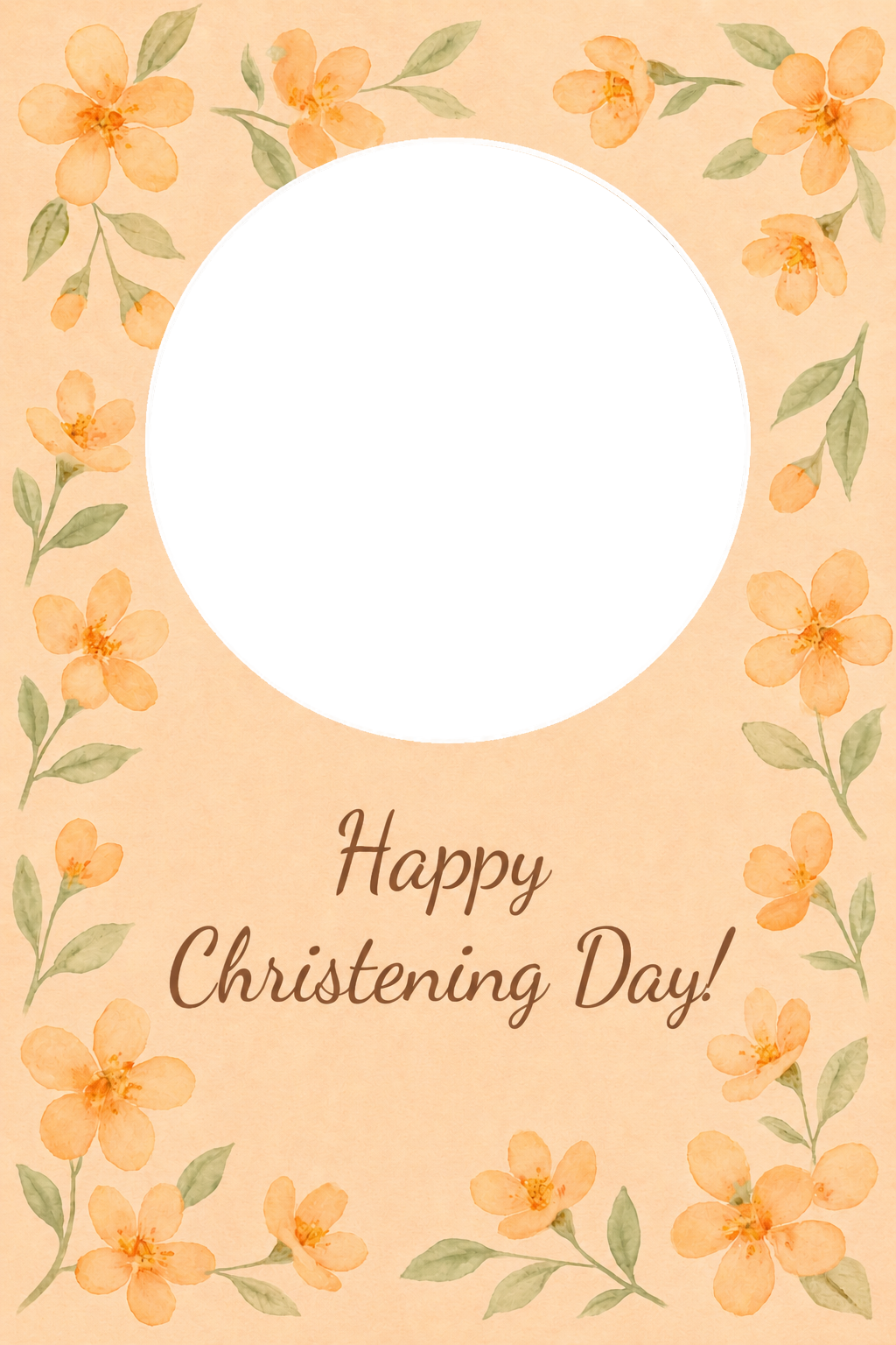 Christening - Personalised Card