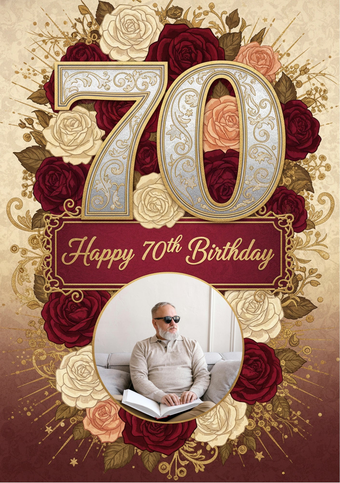 Birthdays - Personalised card