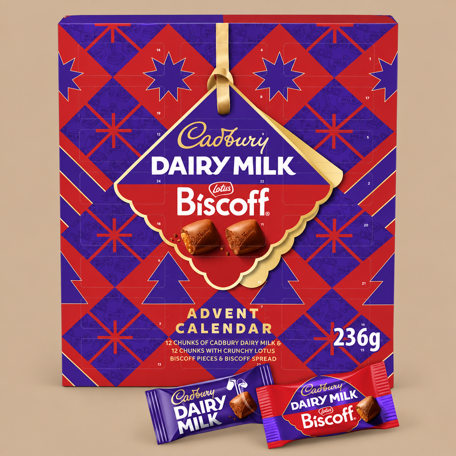 Cadbury Biscoff Festive Advent Calendar
