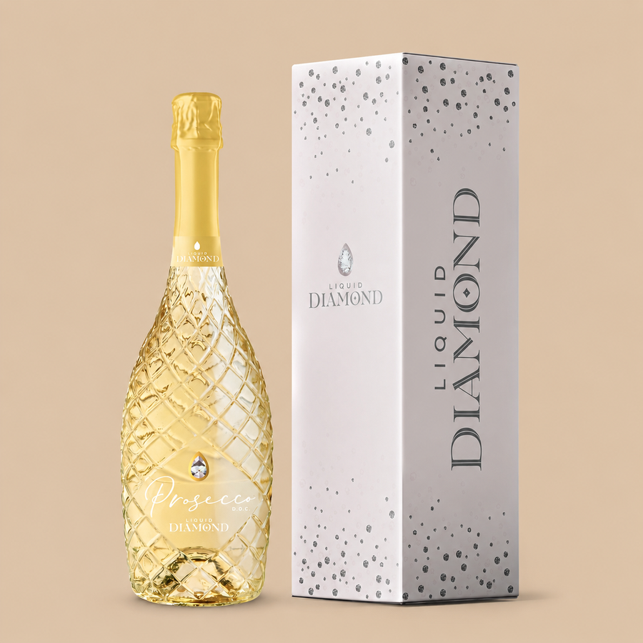 Liquid Diamond Prosecco DOC Gift Box 1 x 75cl
