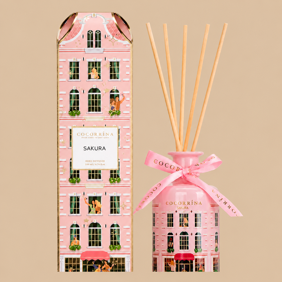COCORRÍNA Sakura Reed Diffuser Set – 200ml