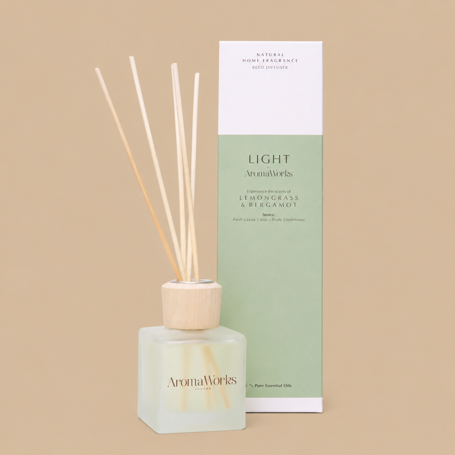 AromaWorks London Lemongrass & Bergamot Reed Diffuser – 100ml