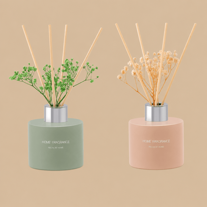 L'odeur Vill Vanilla & Linen Reed Diffuser Set – 2 x 120ml