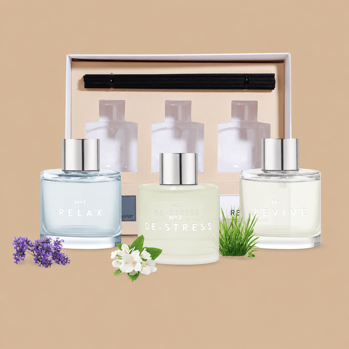 Lavender, Jasmine & Lemongrass Reed Diffuser Set of 3 – 3 x 50ml