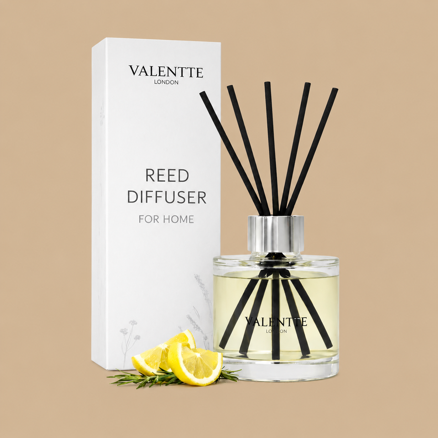 Valentte Lemongrass & Rosemary Reed Diffuser – 100ml