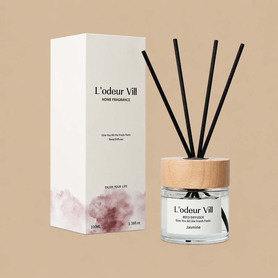 L'odeur Vill Jasmine Reed Diffuser – 100ml