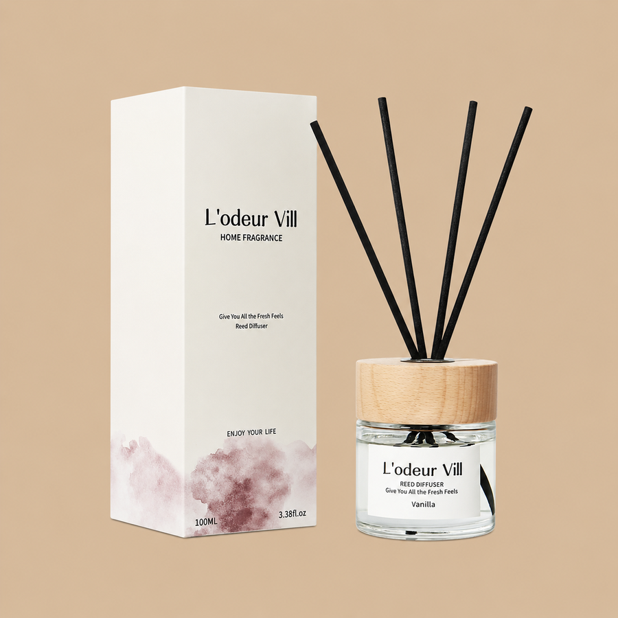 L'odeur Vill Vanilla Reed Diffuser – 100ml