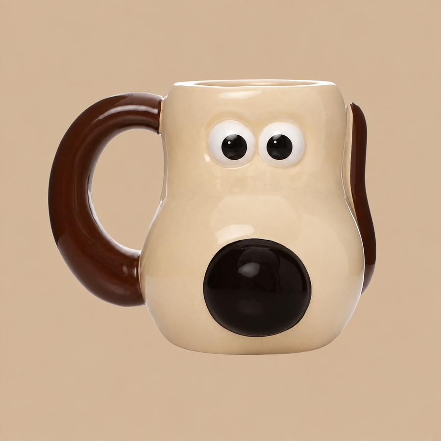 Wallace & Gromit Gromit Shaped Mug – 500ml