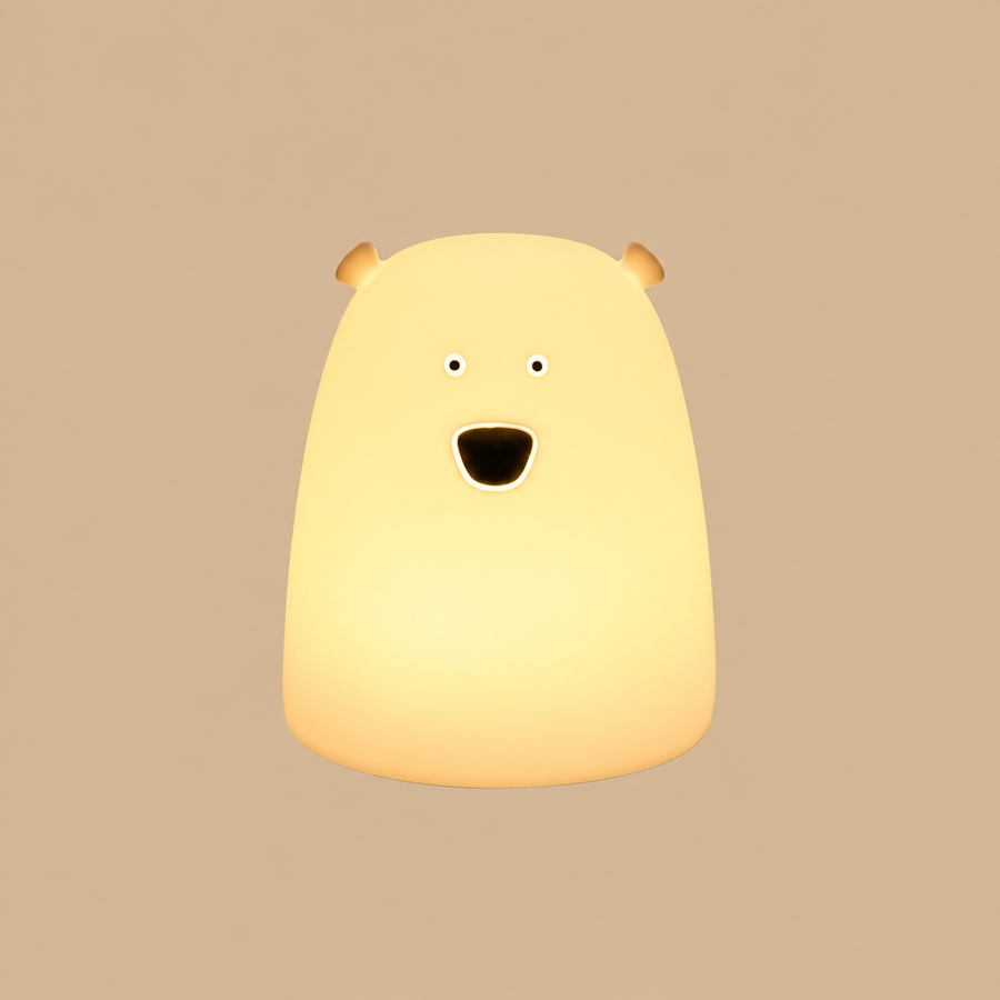Tremdwoto Little Bear Squishy Kids Night Light