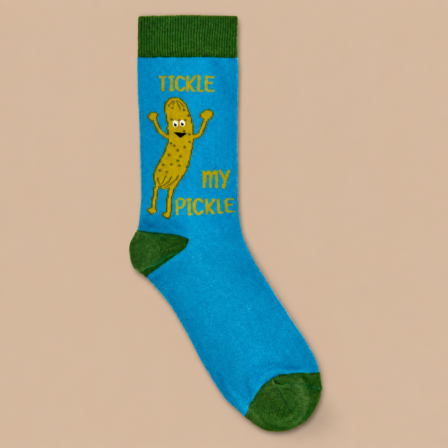 “Tickle My Pickle” Funny Socks
