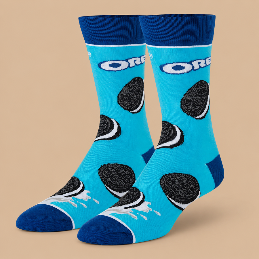 Oreo Themed Crew Socks