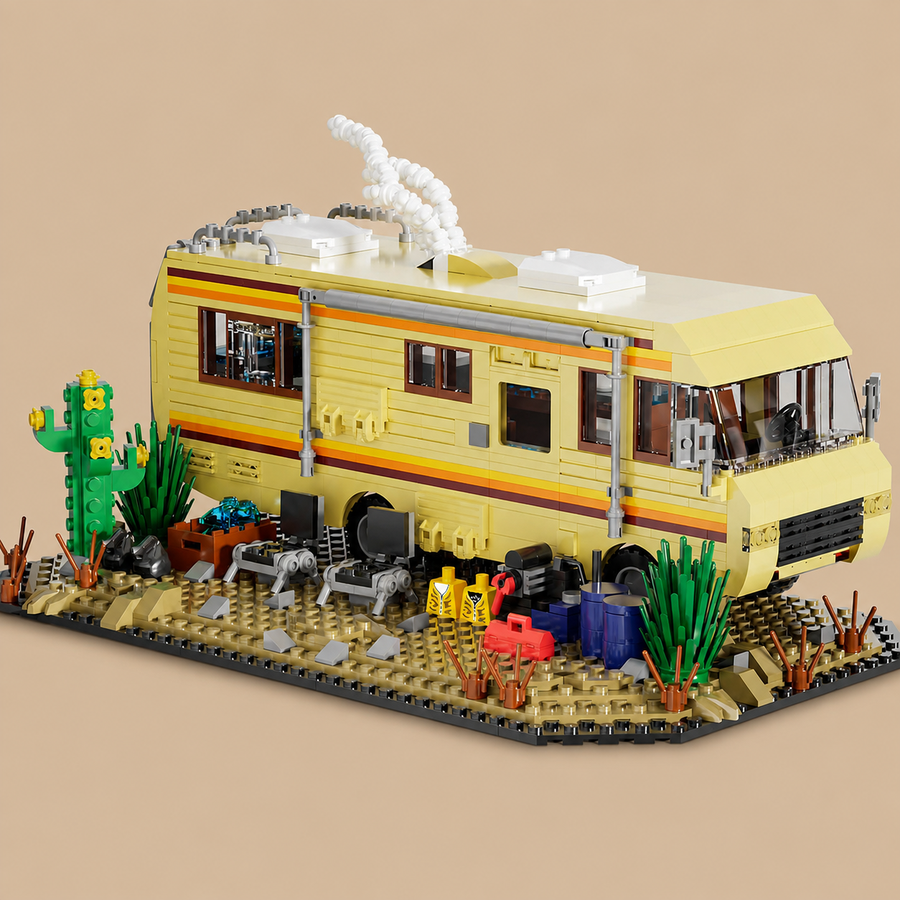 Breaking Bad Walt RV Building Set 14+