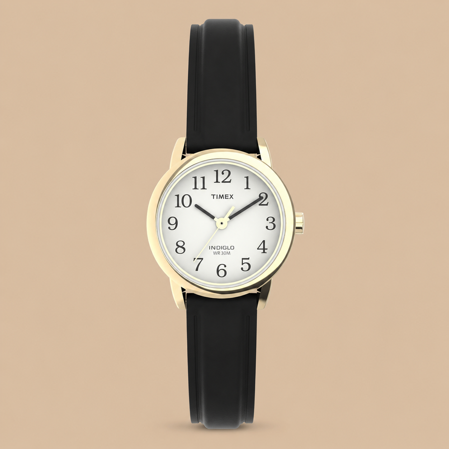 Timex Easy Reader 25mm Leather Strap Watch