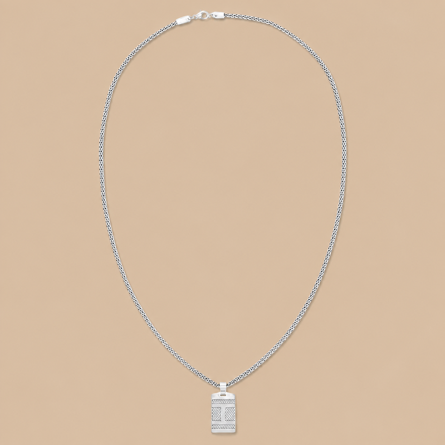 Tommy Hilfiger 2790316 Engraved Dog Tag Necklace