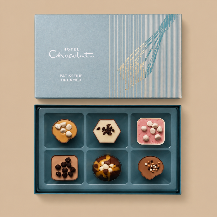 Hotel Chocolat Patisserie Dreamer Chocolate Box 6-Piece