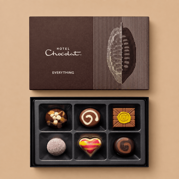 Hotel Chocolat Everything Chocolate Box 6-Piece