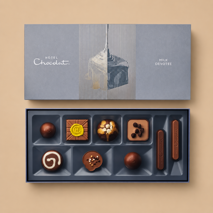 Hotel Chocolat Milk Devotee Chocolate Box 9-Piece