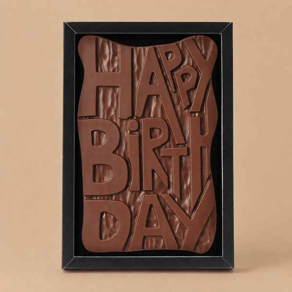 Hotel Chocolat Happy Birthday Chocolate Grand Slab