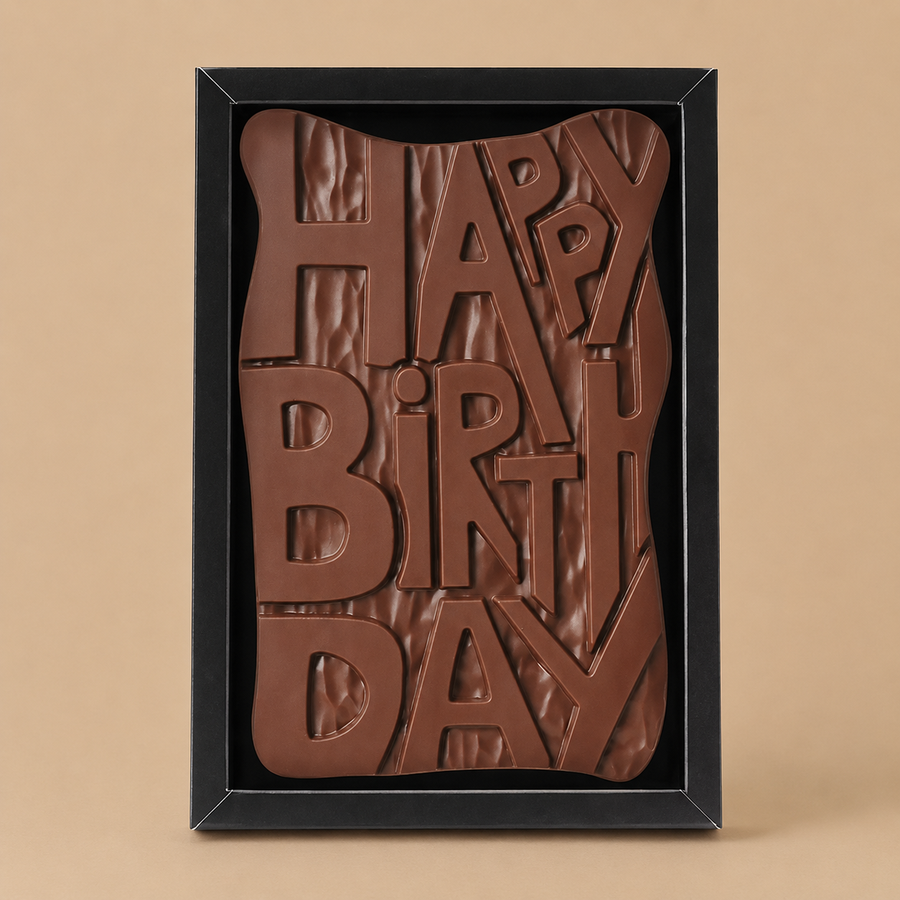 Hotel Chocolat Happy Birthday Chocolate Grand Slab