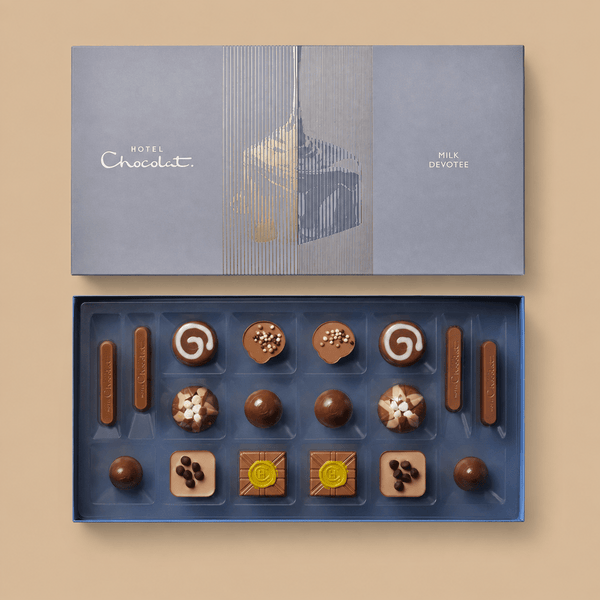 Hotel Chocolat Milk Devotee Chocolate Box 18-Piece
