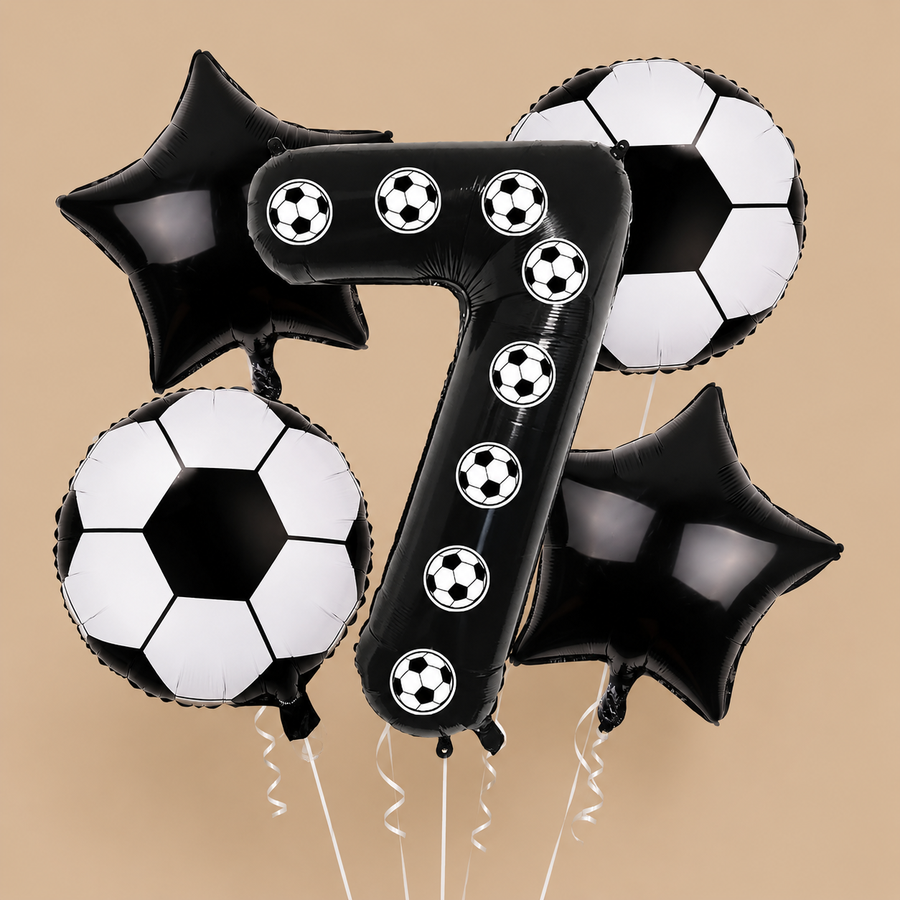 Football 7th Birthday Balloon Set – 5 Piece