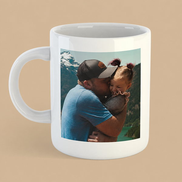 Personalised 2-Photo Collage Mug – 11oz