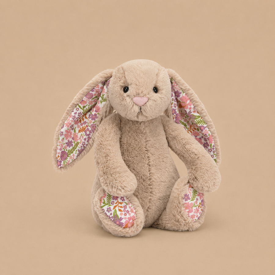 Jellycat Blossom Petal Bunny Soft Toy, Beige