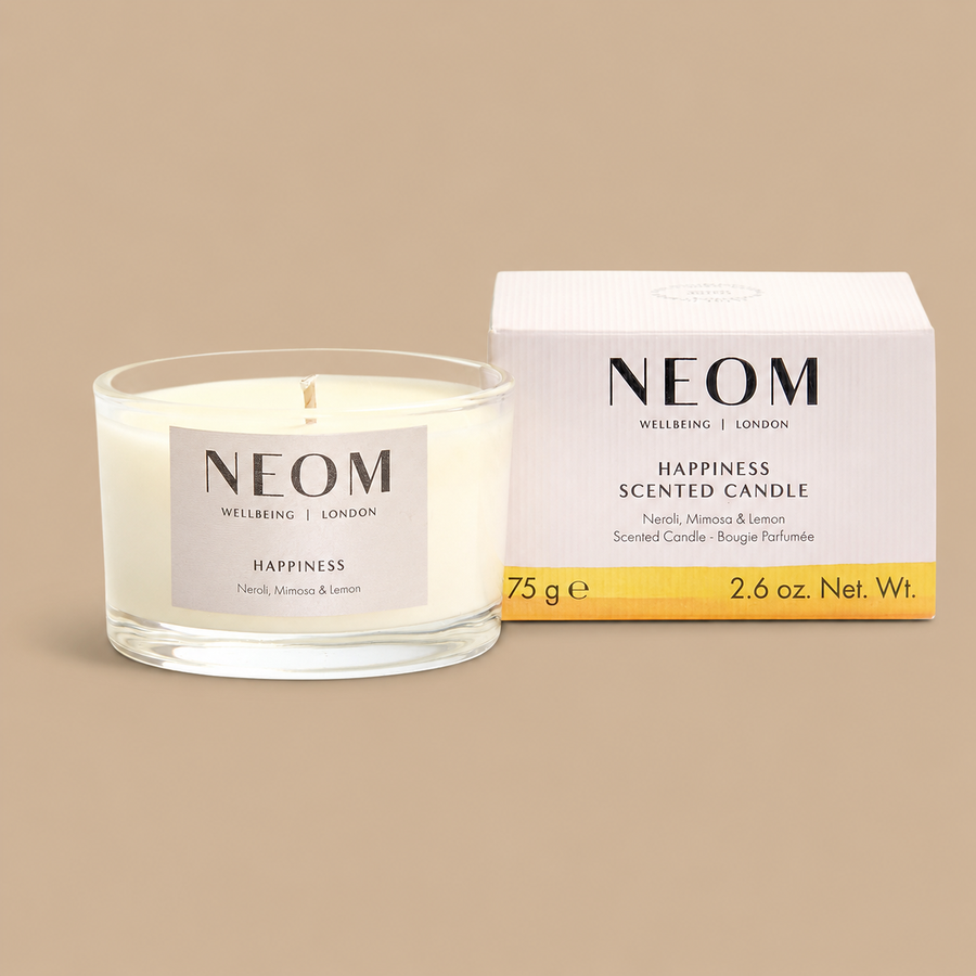 NEOM Happiness Scented Candle – Travel Size
