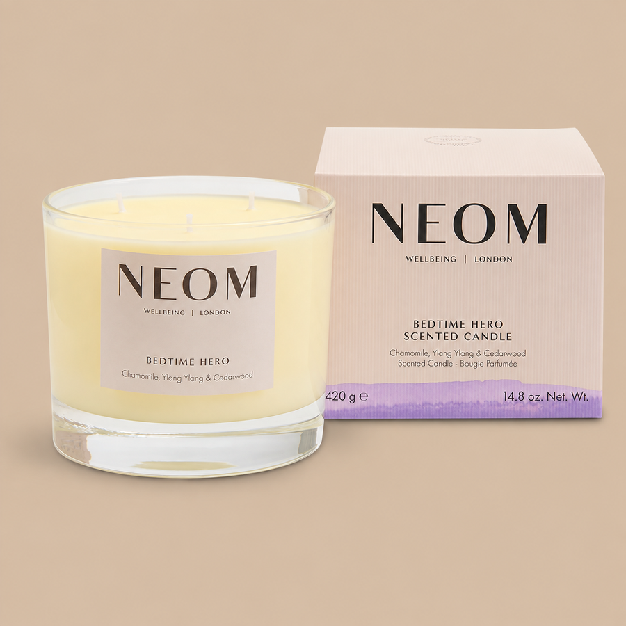 NEOM Bedtime Hero Scented Candle – 3 Wick