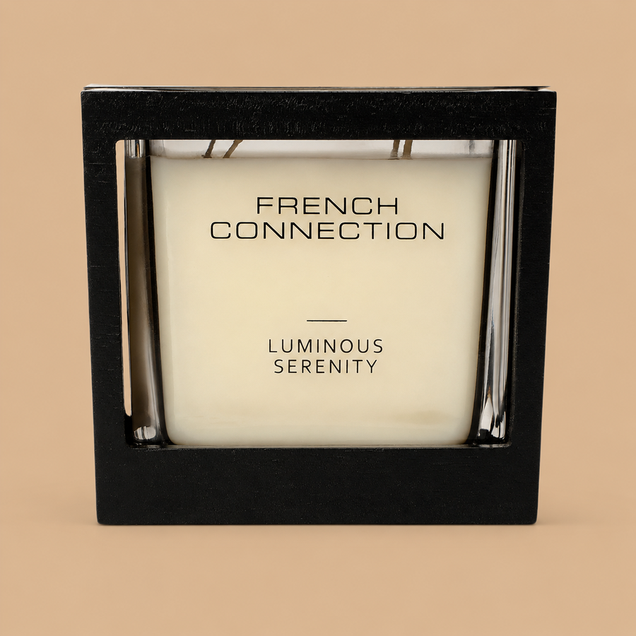French Connection Natural Luxury Candle – Luminous Serenity, 220g