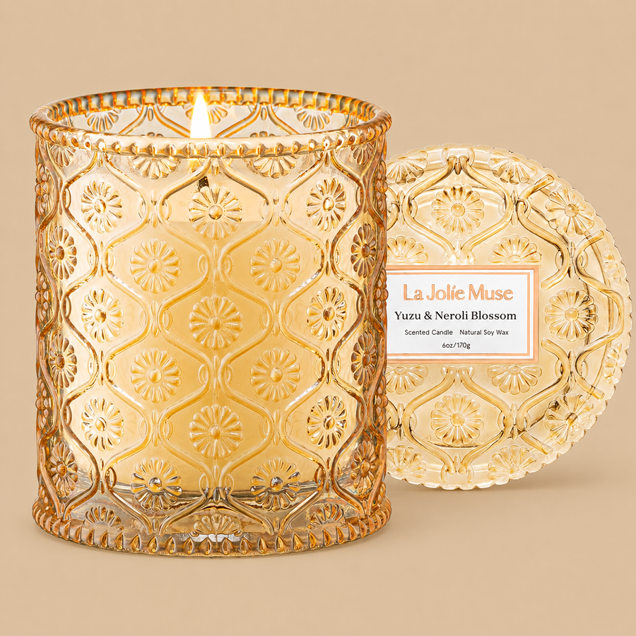 LA Jolie Muse Yuzu & Neroli Scented Candle – 170g
