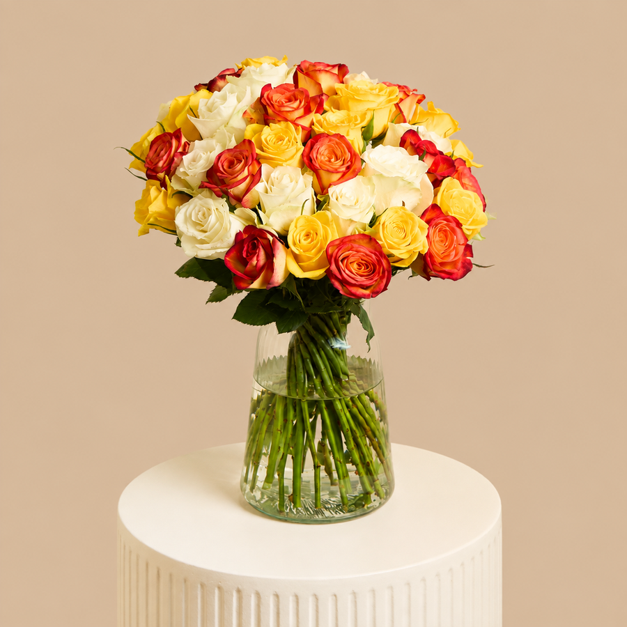 Sunset Roses