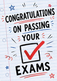 Load image into Gallery viewer, Congratulations - Personalised Card — with punch holes
