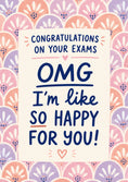 Load image into Gallery viewer, OMG I'm Like So Happy Congratulations Card for Her
