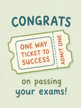Load image into Gallery viewer, Congratulations - Personalised Card — with punch holes
