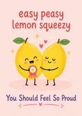 Load image into Gallery viewer, Funny Easy Peasy Lemon Squeezy Congratulations Card
