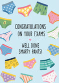 Load image into Gallery viewer, Funny Smarty Pants Underwear Congratulations Card
