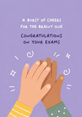 Load image into Gallery viewer, Congratulations - Personalised Card — with punch holes
