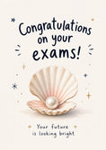 Load image into Gallery viewer, Pearl Shell Your Future Is Bright Congratulations Card
