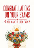 Load image into Gallery viewer, Cute Duck with Flowers Congratulations Card
